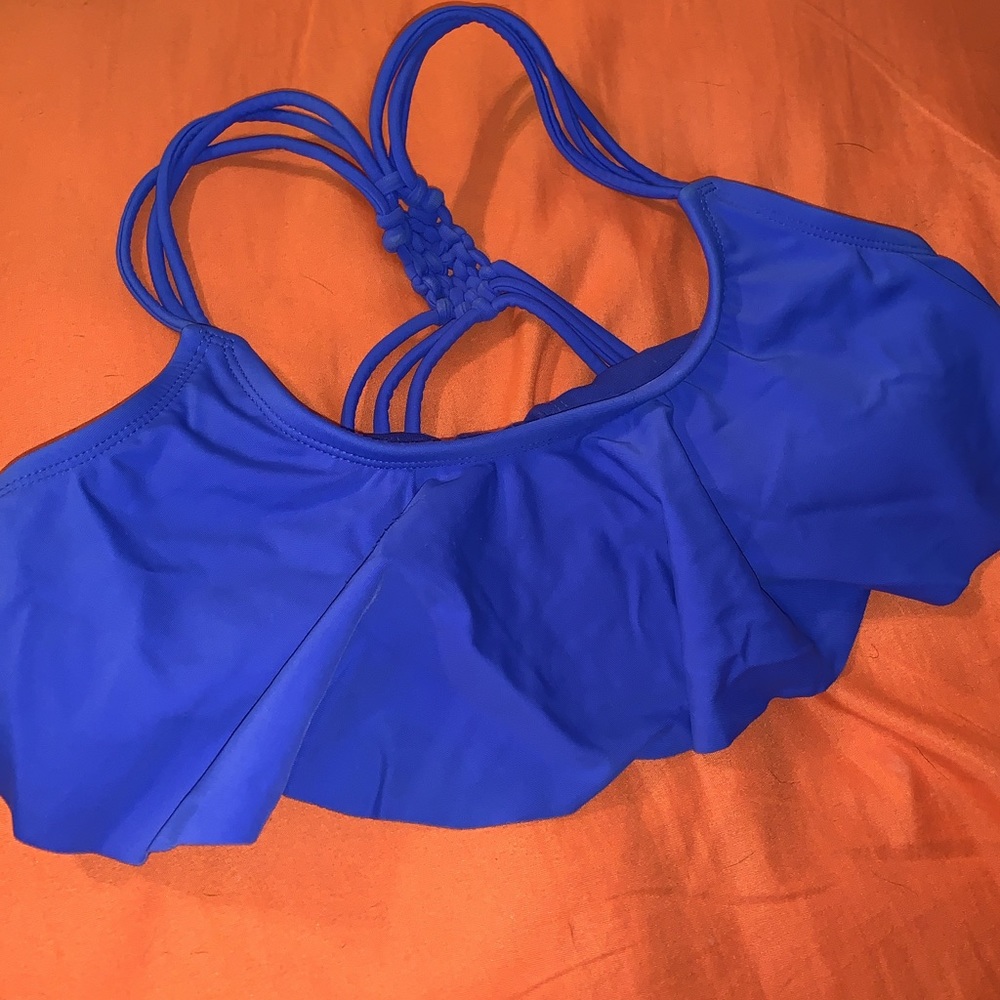 Royal blue swim top